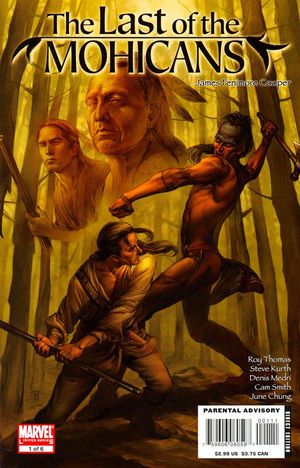 Cover Marvel Illustrated: Last of The Mohicans #1